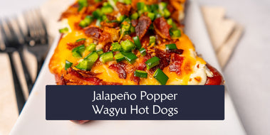 Jalapeño Popper Wagyu Hot Dogs